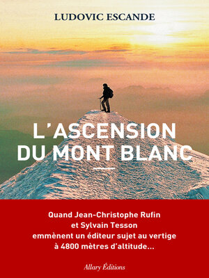 cover image of L'Ascension du mont Blanc